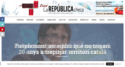 Desktop Screenshot of larepublicacheca.com